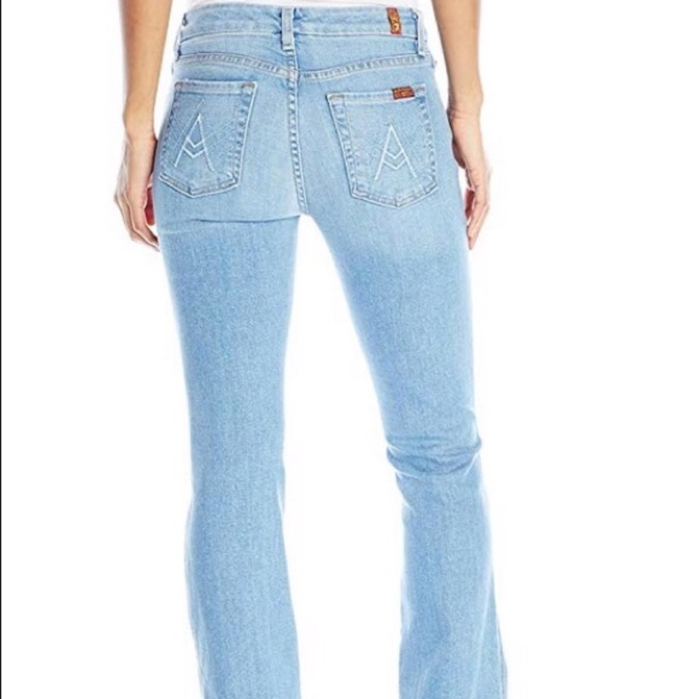 7 For All Mankind “A” Pocket Flare Jean